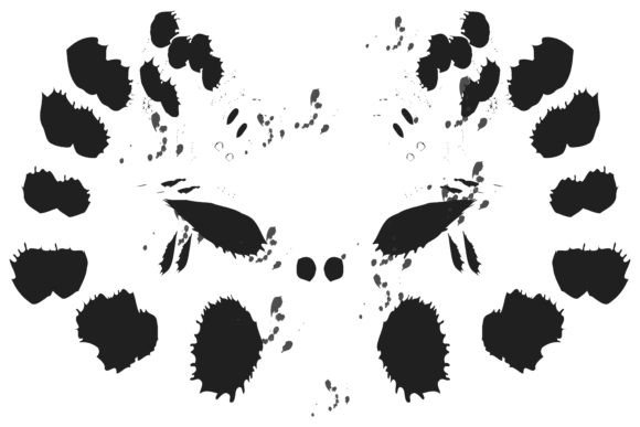 Abstract Black Ink Splash Brushes: A Dynamic Design Tool
