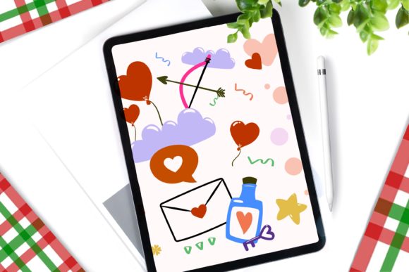 Heart Cute Stamps Brushes for Procreate: A Designer's Review