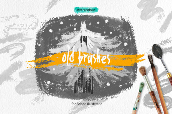Old Brushes for Illustrator: Authentic Vector Art Brushes