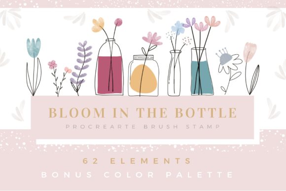 Procreate Brush Stamp 62 Bloom in Bottle: A Designer's Guide