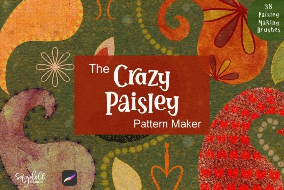 The Crazy Paisley Pattern Maker: Instant Vibrant Pattern Design